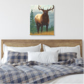 Toile Scène Elk Dakota du Sud (Insitu(Chambre))