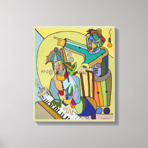 Toile "Scène en temps réel" par Ruchell Alexander