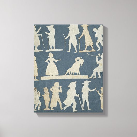 Toile Scène Genre (Recto)