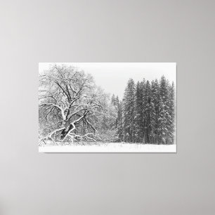 Toile Scène hivernale