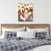 Toile Scène médiévale par Georges Barbier (Insitu(Chambre))