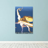 Toile Scène New HampshireOctopus (Insitu (Plancher de Bois))