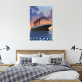 Toile Scène Titanic Ligne étoile blanche (Insitu(Chambre))