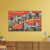 Toile Scènes de grandes lettres - Yellowstone Nat'l Park (Insitu(Salon))