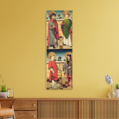 Toile Scènes de la Passion et des Saints (Insitu(Salon))