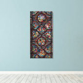 Toile Scènes de la vie de Charlemagne (Insitu (Plancher de Bois))