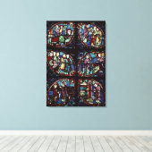 Toile Scènes de la vie de Saint Jean le Baptiste (Insitu (Plancher de Bois))