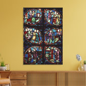 Toile Scènes de la vie de Saint Jean le Baptiste (Insitu(Salon))