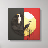 Toile Scènes de nature juxtaposées (Recto)