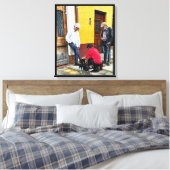 Toile Scènes de rue de Bogotá (Insitu(Chambre))