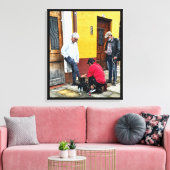 Toile Scènes de rue de Bogotá (Insitu(Salon))
