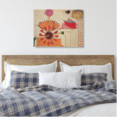 Toile Schéma d'un système de pompage de l'eau dans un (Insitu(Chambre))