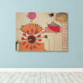 Toile Schéma d'un système de pompage de l'eau dans un (Insitu (Plancher de Bois))