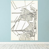 Toile Schip op een werfhelling (Insitu (Plancher de Bois))