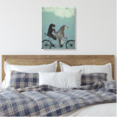 Toile Schnauzer Tandem (Insitu(Chambre))