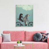 Toile Schnauzer Tandem (Insitu(Salon))