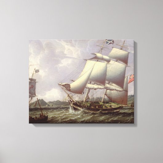 Toile Schooners britanniques (Recto)