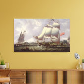 Toile Schooners britanniques (Insitu(Salon))