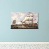 Toile Schooners britanniques (Insitu (Plancher de Bois))