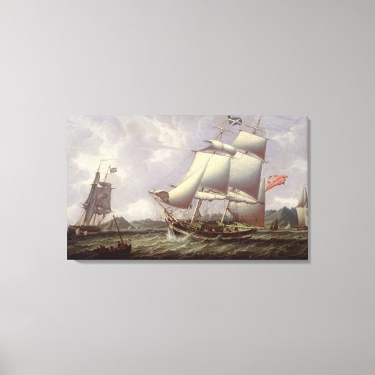 Toile Schooners britanniques (Recto)