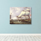 Toile Schooners britanniques (Insitu (Plancher de Bois))