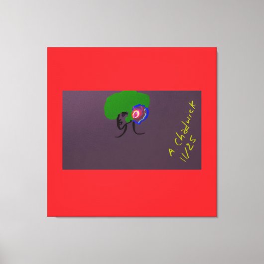 Toile Sci-fi Seashell Creature (Recto)