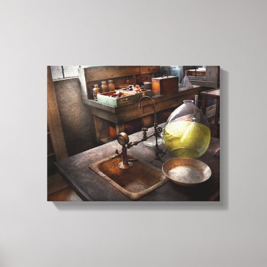 Toile Science - Chimiste - Découvertes scientifiques (Recto)