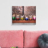 Toile Science - Chimiste - Verrerie pour couples (Insitu(Salon))