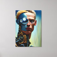 Science-fiction futuriste Cyborg Man Wall Art