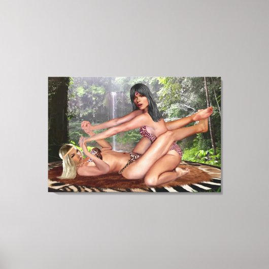 TOILE SCISSEURS CORPORELS DE TARZANA #1 (Recto)