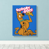 Toile Scooby Doo Avec Pizza Slice (Insitu (Plancher de Bois))