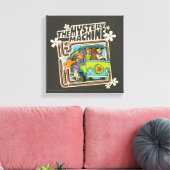 Toile Scooby-Doo | "C'est Lit" Mystery Machine Graphic (Insitu(Salon))