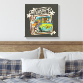Toile Scooby-Doo | "C'est Lit" Mystery Machine Graphic (Insitu(Chambre))