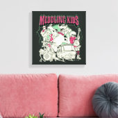 Toile Scooby-Doo et le groupe Gang Meddling Kids Punk (Insitu(Salon))
