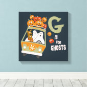 Toile Scooby-Doo | G est pour Ghosts (Insitu (Plancher de Bois))