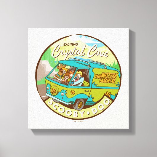 Toile Scooby-Doo | Gang Traversant "Crystal Cove" (Recto)