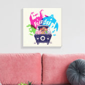 Toile Scooby-Doo | La Machine Mystérieuse Sans Peur (Insitu(Salon))