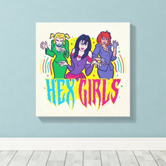 Toile Scooby-Doo | Les Filles Hex (Insitu (Plancher de Bois))