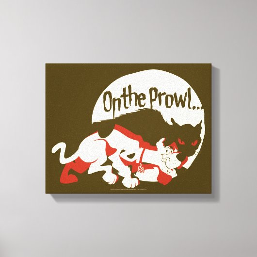 Toile Scooby-Doo "On The Prowl" (Recto)