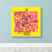 Toile Scooby Doo Où Es-Tu Punk Guitar Riff (Insitu (Plancher de Bois))