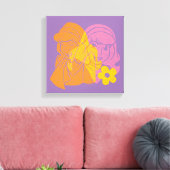 Toile Scooby-Doo | Portrait des fleurs daphné (Insitu(Salon))