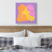 Toile Scooby-Doo | Portrait des fleurs daphné (Insitu(Chambre))