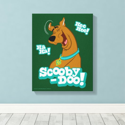 Toile Scooby-Doo Rire (Insitu (Plancher de Bois))