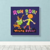 Toile Scooby-Doo | Ruh Roh ! Mauvais sort ! (Insitu (Plancher de Bois))