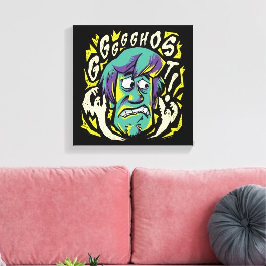 Toile Scooby-Doo | Shaggy effrayée (Insitu(Salon))