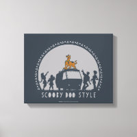 Scooby Doo Style Tribal Van Silhouette