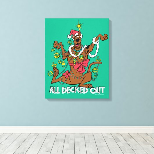 Toile Scooby-Doo Tout Joué (Insitu (Plancher de Bois))