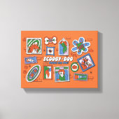 Toile Scooby-Doo Wall of Halloween Picture Frames (Recto)