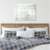 Toile Score autographe de 'Fragment aus dem' (Insitu(Chambre))
