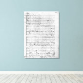 Toile Score pour trio pour piano, violon et violoncelle (Insitu (Plancher de Bois))